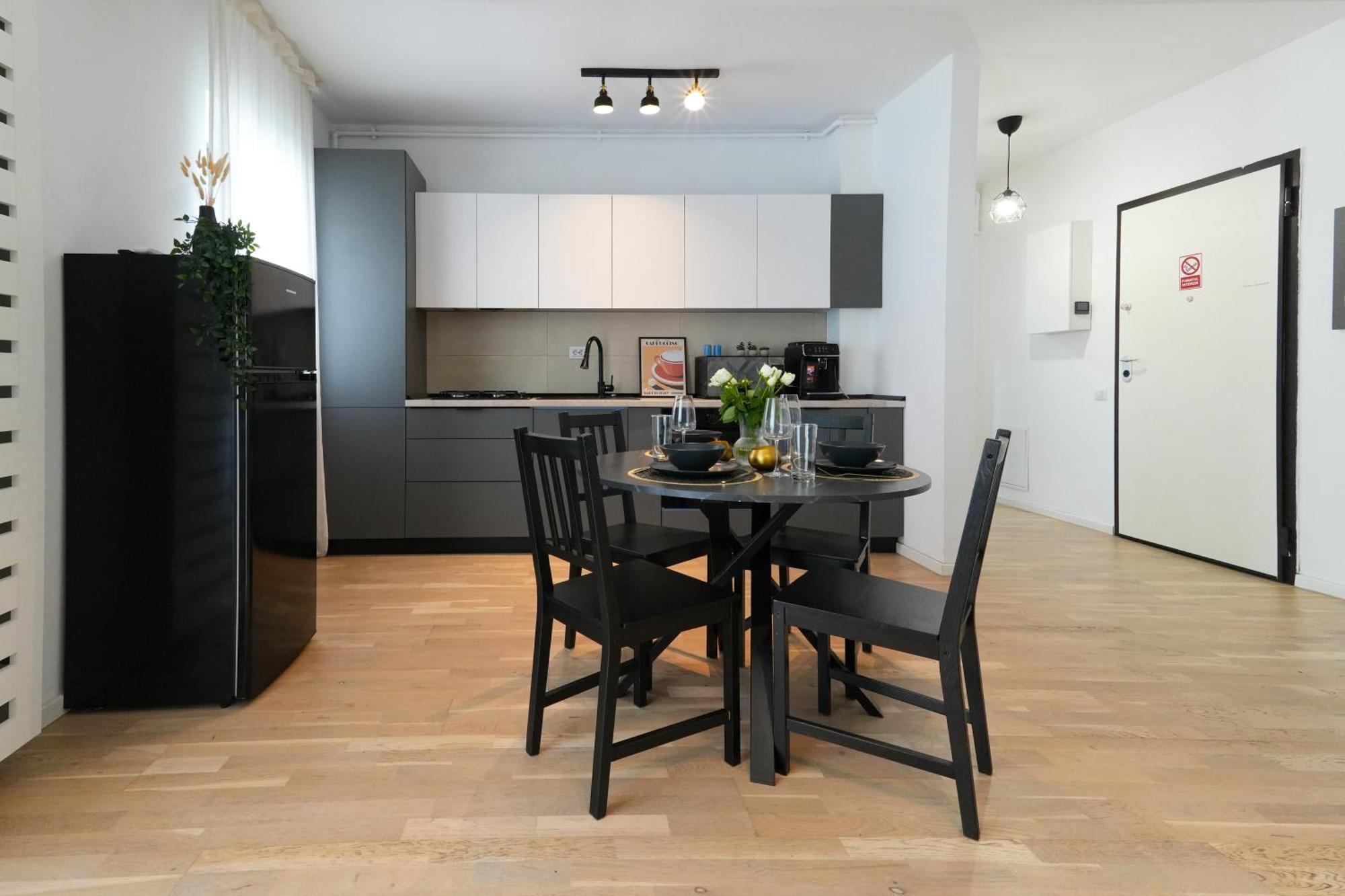 Maria - Modern Apartment With Parking And Workspace Bukarest Exterior foto